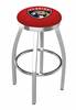  Florida Panthers 25" Swivel Counter Stool with Chrome Finish  