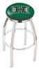  Hawaii 25" Swivel Counter Stool with Chrome Finish  