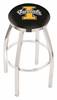  Idaho 25" Swivel Counter Stool with Chrome Finish  