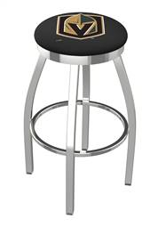  Vegas Golden Knights 25" Swivel Counter Stool with Chrome Finish  