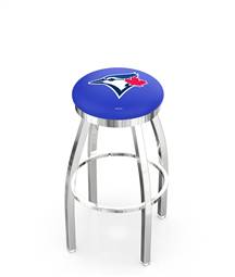  Toronto Blue Jays 25" Swivel Counter Stool with Chrome Finish  