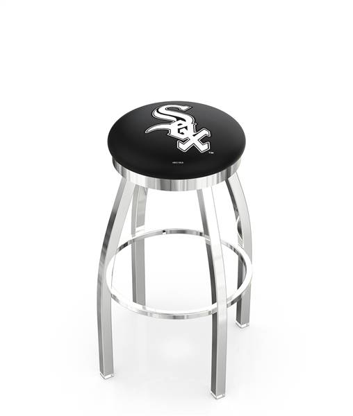  Chicago White Sox 25" Swivel Counter Stool with Chrome Finish  