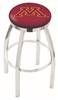  Minnesota 25" Swivel Counter Stool with Chrome Finish  