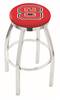  North Carolina State 25" Swivel Counter Stool with Chrome Finish  