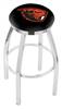  Oregon State 25" Swivel Counter Stool with Chrome Finish  