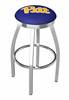  Pitt 25" Swivel Counter Stool with Chrome Finish  