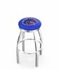  Boise State 30" Swivel Bar Stool with Chrome Finish  