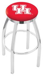  Houston 30" Swivel Bar Stool with Chrome Finish  