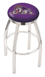  James Madison 30" Swivel Bar Stool with Chrome Finish  