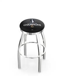 Vegas Golden Knights - 2023 Stanley Cup Champions  30" Swivel Bar Stool with Chrome Finish    