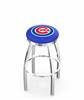  Chicago Cubs 30" Swivel Bar Stool with Chrome Finish  
