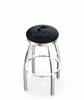  Miami Marlins 30" Swivel Bar Stool with Chrome Finish  