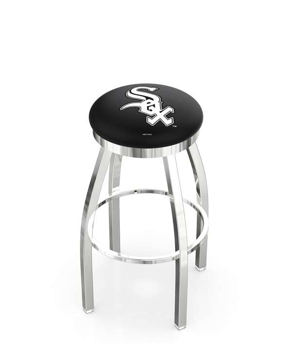  Chicago White Sox 30" Swivel Bar Stool with Chrome Finish  