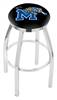  Memphis 30" Swivel Bar Stool with Chrome Finish  