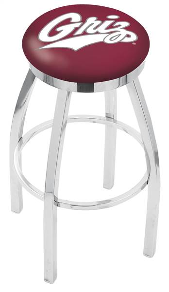  Montana 30" Swivel Bar Stool with Chrome Finish  