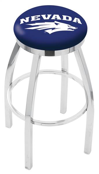  Nevada 30" Swivel Bar Stool with Chrome Finish  