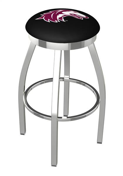  Southern Illinois 30" Swivel Bar Stool with Chrome Finish  