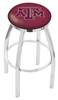  Texas A&M 30" Swivel Bar Stool with Chrome Finish  