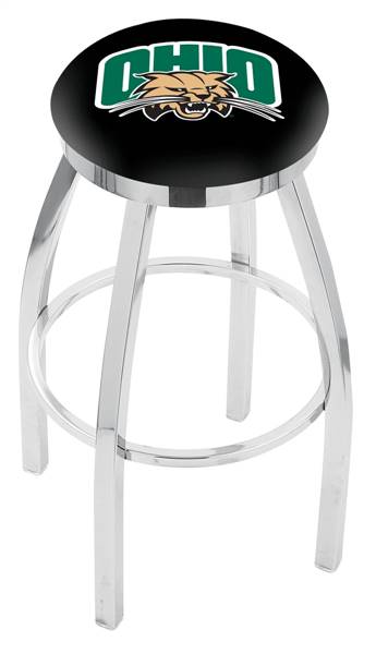  Ohio University 30" Swivel Bar Stool with Chrome Finish  