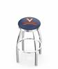  Virginia 36" Swivel Bar Stool with Chrome Finish  