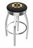 Boston Bruins 25" Swivel Counter Stool with Chrome Finish  