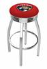 L8C3C Florida Panthers 25" Swivel Counter Stool with Chrome Finish  