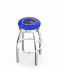  Boise State 25" Swivel Counter Stool with Chrome Finish  
