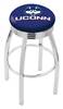  Connecticut 25" Swivel Counter Stool with Chrome Finish  