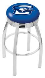  Creighton 25" Swivel Counter Stool with Chrome Finish  