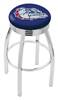  Gonzaga 25" Swivel Counter Stool with Chrome Finish  