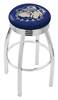  Georgetown 25" Swivel Counter Stool with Chrome Finish  