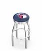  Cleveland Guardians 25" Swivel Counter Stool with Chrome Finish  