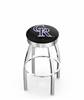  Colorado Rockies 25" Swivel Counter Stool with Chrome Finish  