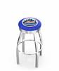  New York Mets 25" Swivel Counter Stool with Chrome Finish  