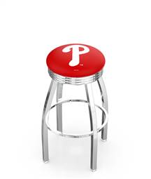  Philadelphia Phillies 25" Swivel Counter Stool with Chrome Finish  