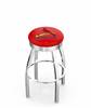  St. Louis Cardinals 25" Swivel Counter Stool with Chrome Finish  