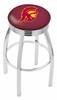  USC Trojans 25" Swivel Counter Stool with Chrome Finish  