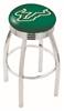  South Florida 25" Swivel Counter Stool with Chrome Finish  