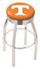  Tennessee 25" Swivel Counter Stool with Chrome Finish  