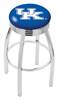  Kentucky "UK" 25" Swivel Counter Stool with Chrome Finish  