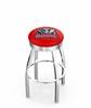  Alabama 30" Swivel Bar Stool with Chrome Finish  