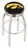  L8C3C Iowa 30" Swivel Bar Stool with Chrome Finish  