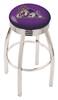  James Madison 30" Swivel Bar Stool with Chrome Finish  