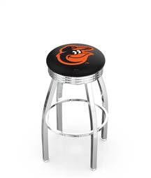  Baltimore Orioles 30" Swivel Bar Stool with Chrome Finish  