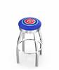  Chicago Cubs 30" Swivel Bar Stool with Chrome Finish  