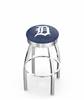  Detroit Tigers 30" Swivel Bar Stool with Chrome Finish  