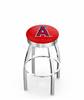  Los Angeles Angels 30" Swivel Bar Stool with Chrome Finish  