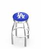  Los Angeles Dodgers 30" Swivel Bar Stool with Chrome Finish  