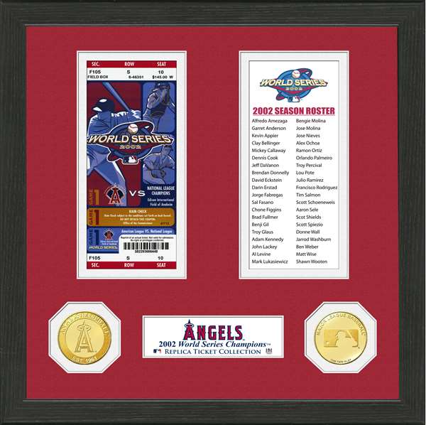Los Angeles Angels World Series Ticket Collection  