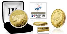 Los Angeles Dodgers "Stadium" Gold Mint Coin  